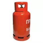 Газовый баллон металлический Safegas 27 л (Португалия), пропановый — изображение 3