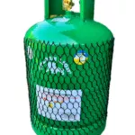 Газовый баллон 25 л бытовой, пропановый, вентиль с защитным клапаном