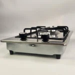 Газова плита на дві конфорки настільна/вбудована для магістрального газу/пропану варильна поверхня HG320 S (X) 7 - Зображення 5