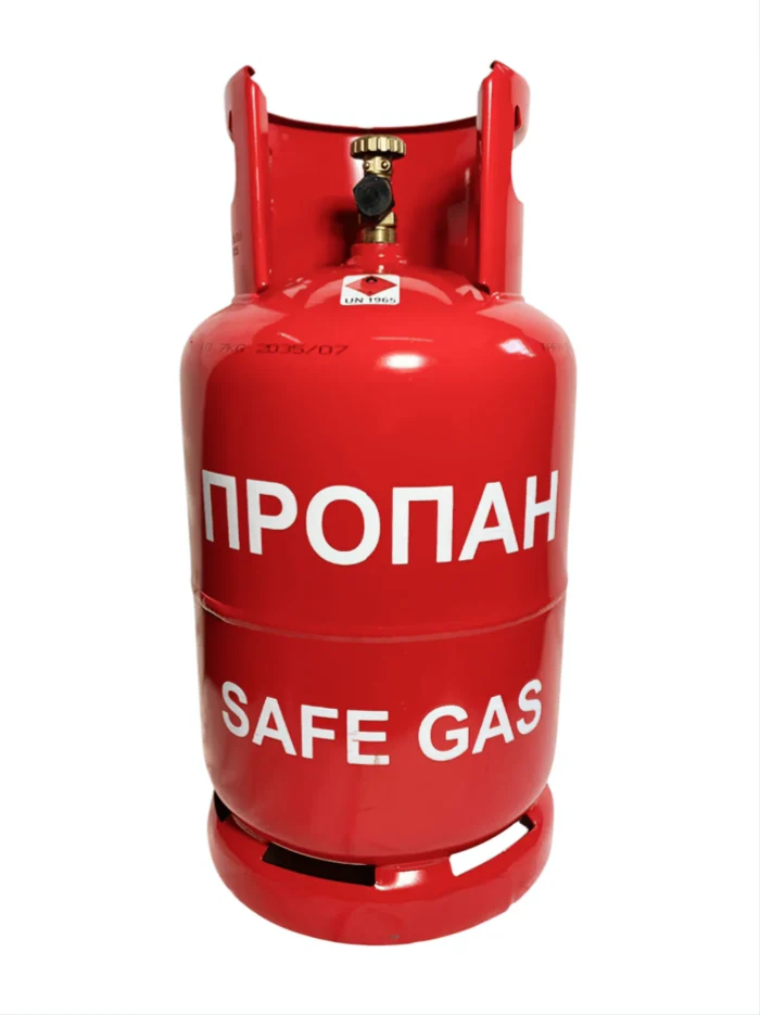 Газовий балон 27,2 л пропановий, металевий, польський Safegas - Зображення 1