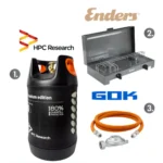 Набор: газовая плита Enders Canberra + баллон газовый HPCR-G.4, 26,2л c отсекателем + комплект подключения