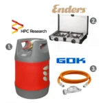 Набор: плита Enders RYDA 2 с термодатчиками + баллон HPCR 18,2 л
