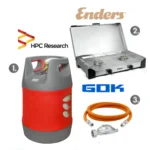 Набор: плита Enders Brisbane 2 с термодатчиками + баллон HPCR 18,2л