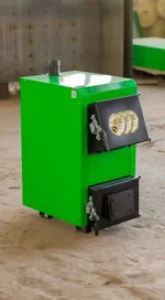 Котел твердотопливный Zubr Classic Termo 5 мм, Одноконтурный, 10 кВт, 100 м2, до 8 часов — изображение 9