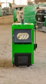 Котел твердотопливный Zubr Classic Termo 5 мм, Одноконтурный, 10 кВт, 100 м2, до 8 часов — изображение 4