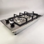 Газовая плита на две конфорки настольная/встраиваемая для магистрального газа/пропана варочная поверхность HG320 CS (X) 7 — изображение 2