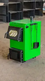 Котел твердопаливний Zubr Classic Termo 5 мм, Одноконтурний, 10 кВт, 100 м2, до 8 годин - Зображення 5