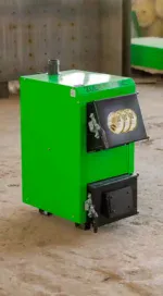Котел твердопаливний Zubr Classic Termo 5 мм, Одноконтурний, 10 кВт, 100 м2, до 8 годин - Зображення 9