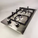 Газовая плита на две конфорки настольная/встраиваемая для магистрального газа/пропана варочная поверхность HG320 CS (X) 7 — изображение 5