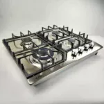 Газовая плита на 4 конфорки настольная/встраиваемая для магистрального газа/пропана варочная поверхность HG L7 CEST (X) — изображение 4