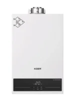 Газова колонка KOER KWH.G0312 TURBO WHITE турбована 12 л/хв, 23 кВт