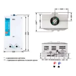 Колонка газовая дымоходная Thermo Alliance JSD20-10GE, 20 кВт — изображение 2