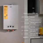 Колонка газовая дымоходная Thermo Alliance JSD20-10QB — изображение 3