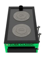Котел твердотопливный Zubr Classic Termo с плитой 5 мм, Одноконтурный, 20 кВт, 200 м2, до 8 часов — изображение 10