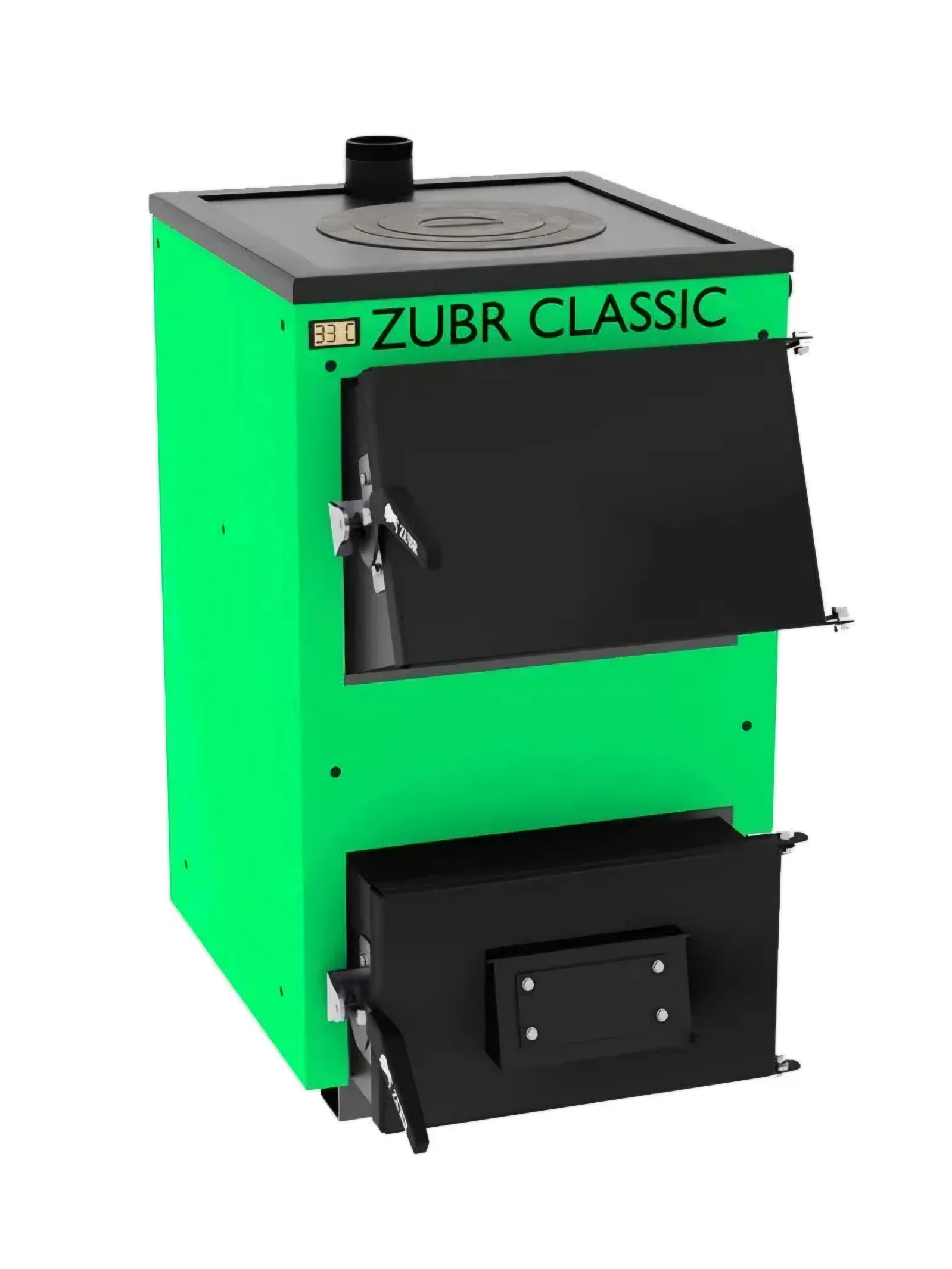 Котел твердопаливний Zubr Classic Termo з плитою 5 мм, Одноконтурний, 15 кВт, 150 м2, до 8 годин - Зображення 20