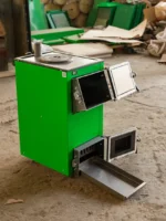 Котел твердопаливний Zubr Classic Termo з плитою 5 мм, Одноконтурний, 15 кВт, 150 м2, до 8 годин - Зображення 9