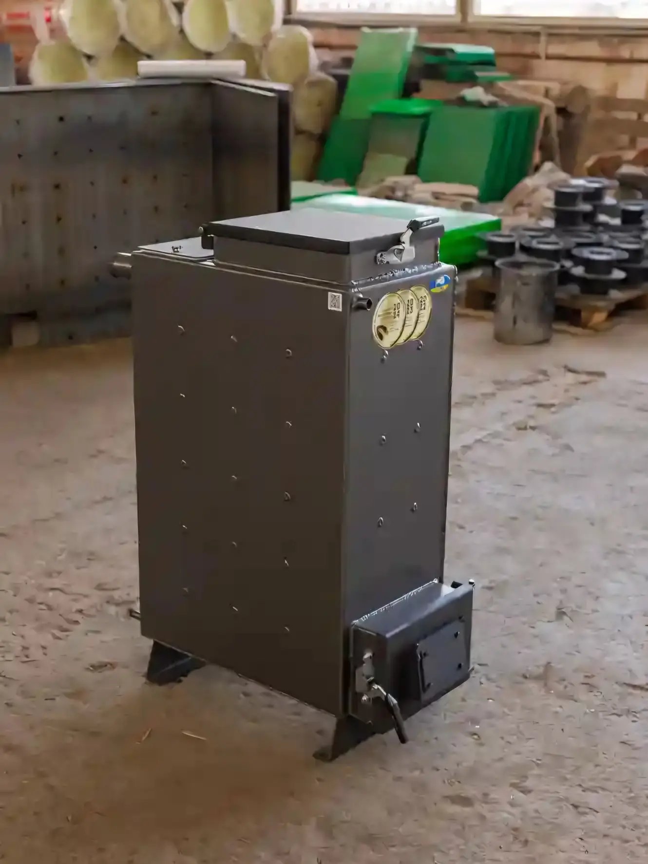 Промисловий котел твердопаливний Zubr Utilizator 5 мм, Одноконтурний, 99 кВт, 990 м2, до 48 годин - Зображення 7