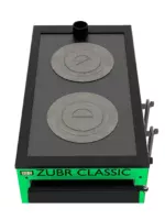 Котел твердотопливный Zubr Classic Termo с плитой 5 мм, Одноконтурный, 20 кВт, 200 м2, до 8 часов — изображение 10