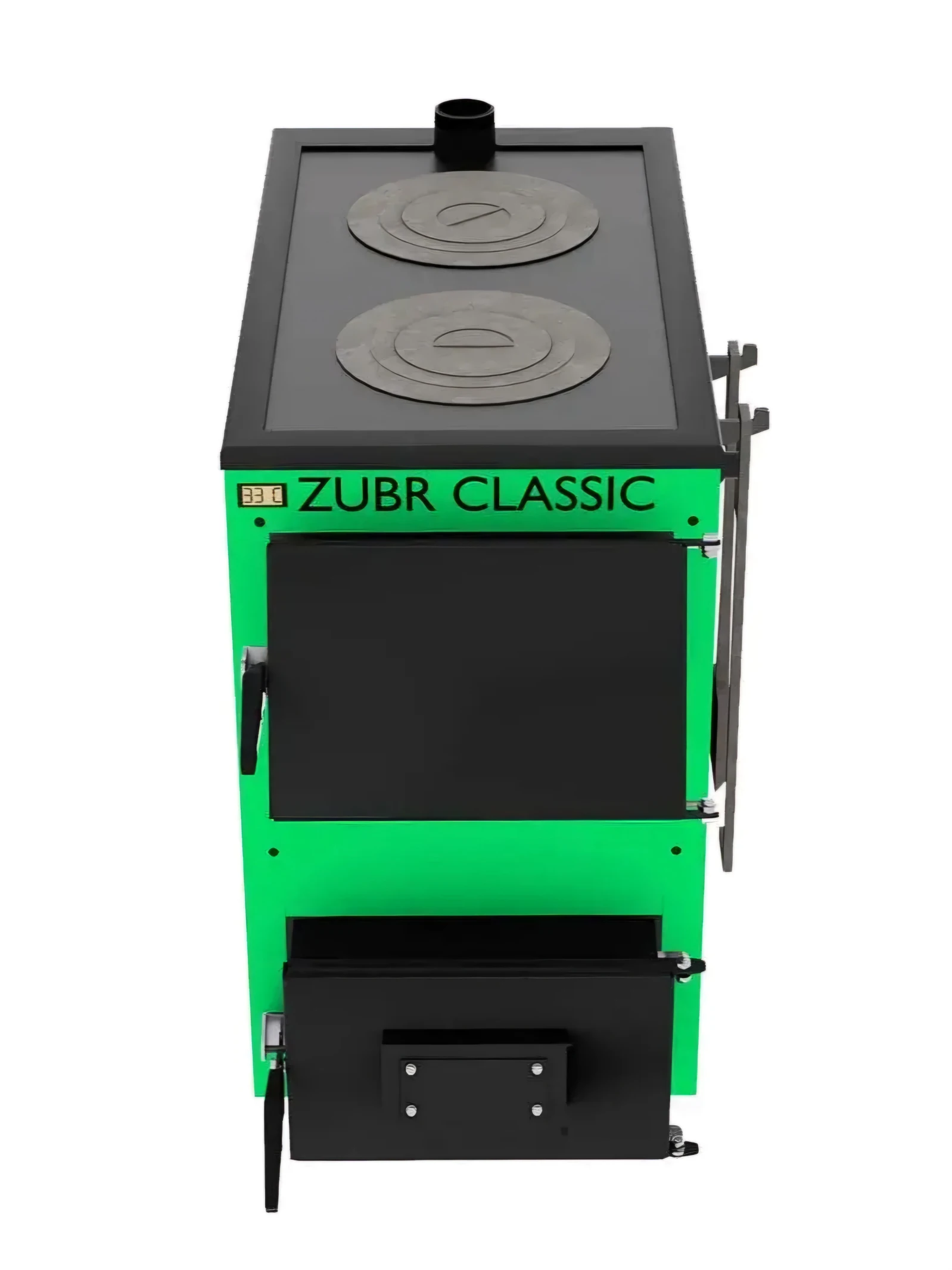 Котел твердотопливный Zubr Classic Termo с плитой 5 мм, Одноконтурный, 20 кВт, 200 м2, до 8 часов — изображение 4