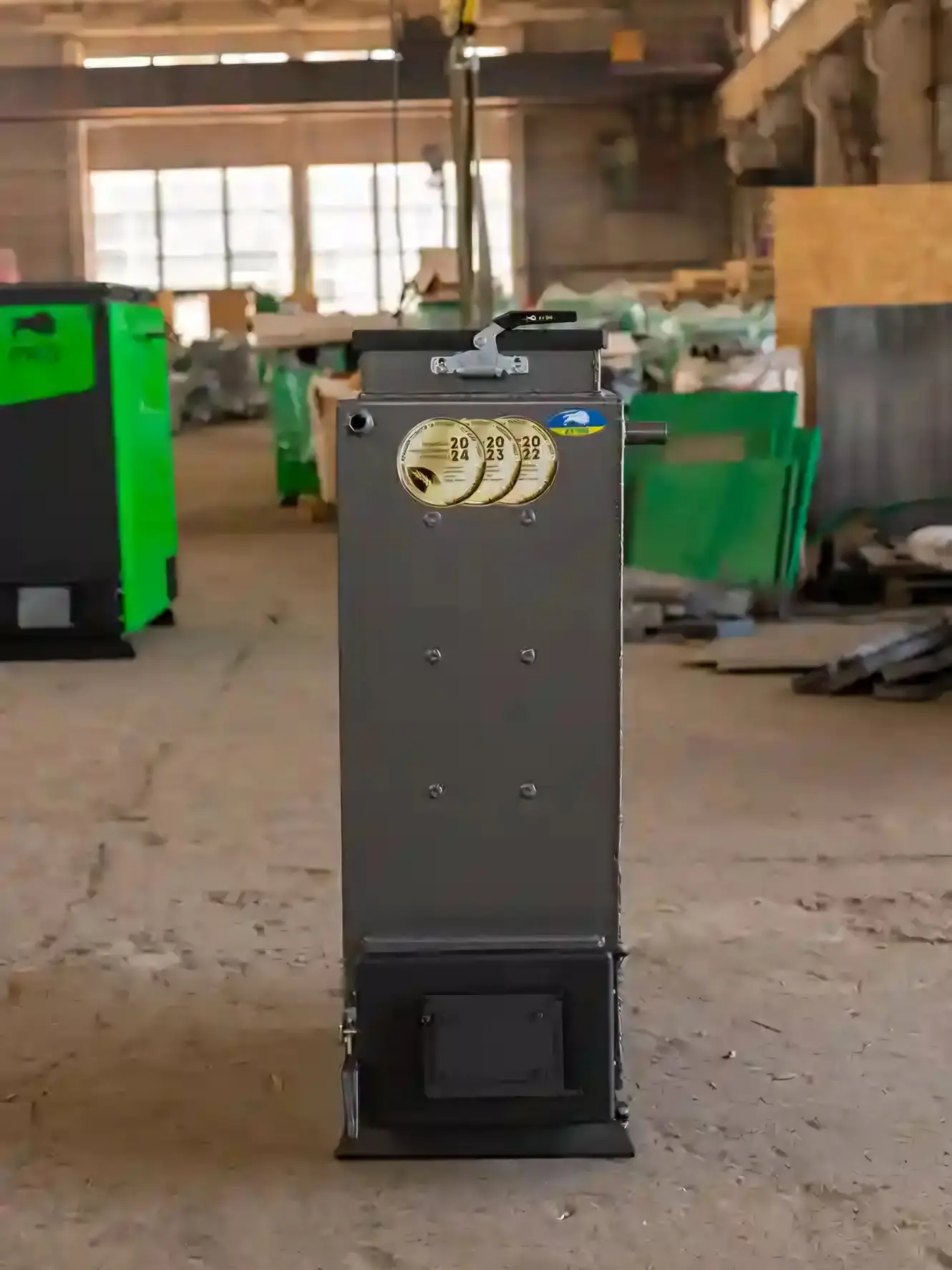 Промисловий котел твердопаливний Zubr Utilizator 5 мм, Одноконтурний, 99 кВт, 990 м2, до 48 годин - Зображення 3