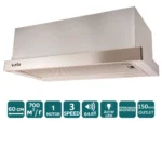 Витяжка GARDA 60 INOX (700) LED - Зображення 3