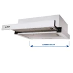 Витяжка GARDA 50 WH (500) LED - Зображення 3