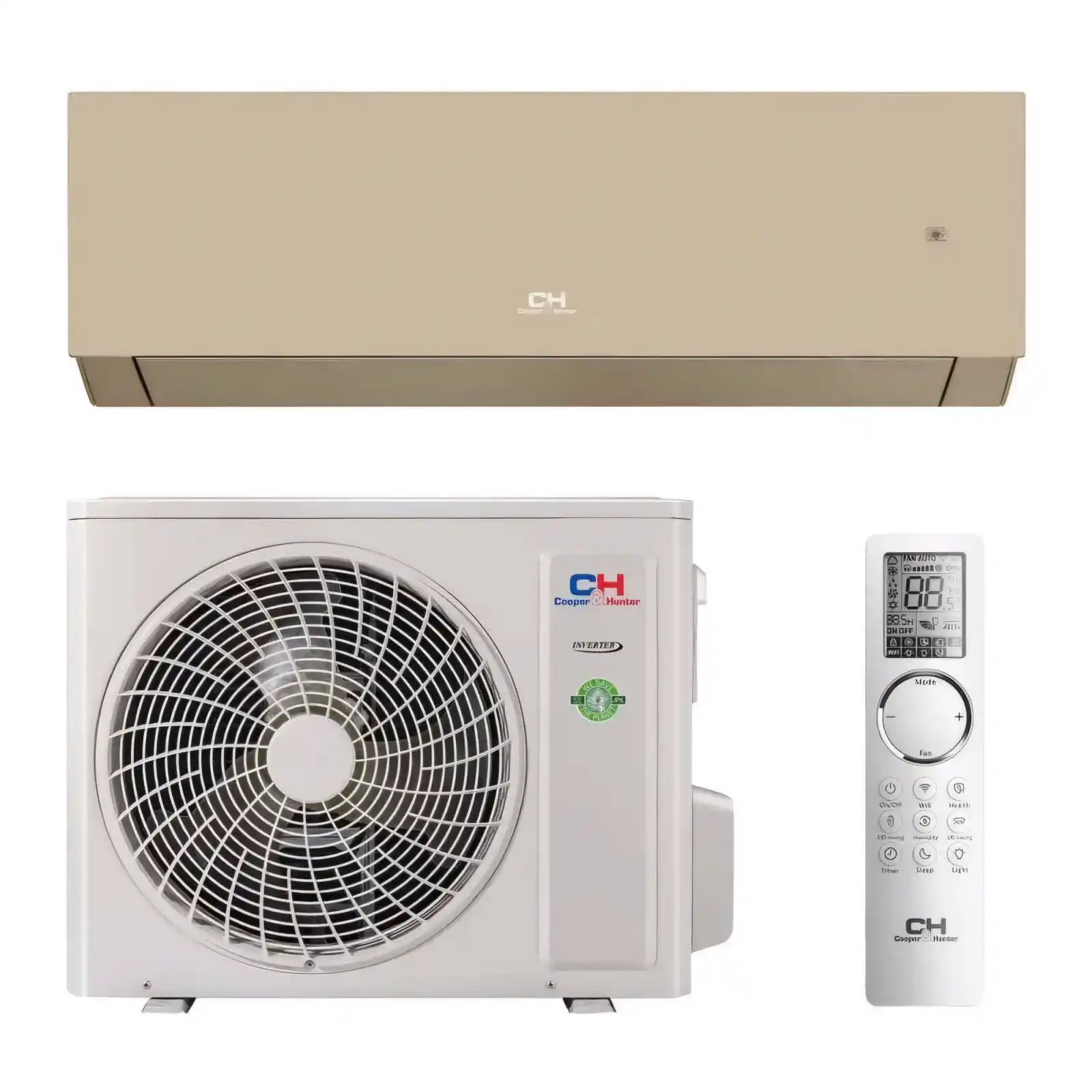 Кондиционер Cooper&Hunter CH-S09FTXAM-GD MAJESTY INVERTER Wi-Fi (1) Кондиціонер Cooper&Hunter CH-S24FTXAM-GD MAJESTY INVERTER Wi-Fi, 70м2 - Зображення 1
