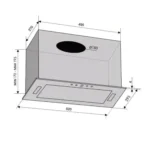Вытяжка PUNTO 52 MBG (700) PB — изображение 8
