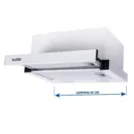 Вытяжка GARDA 45 WH (700) LED