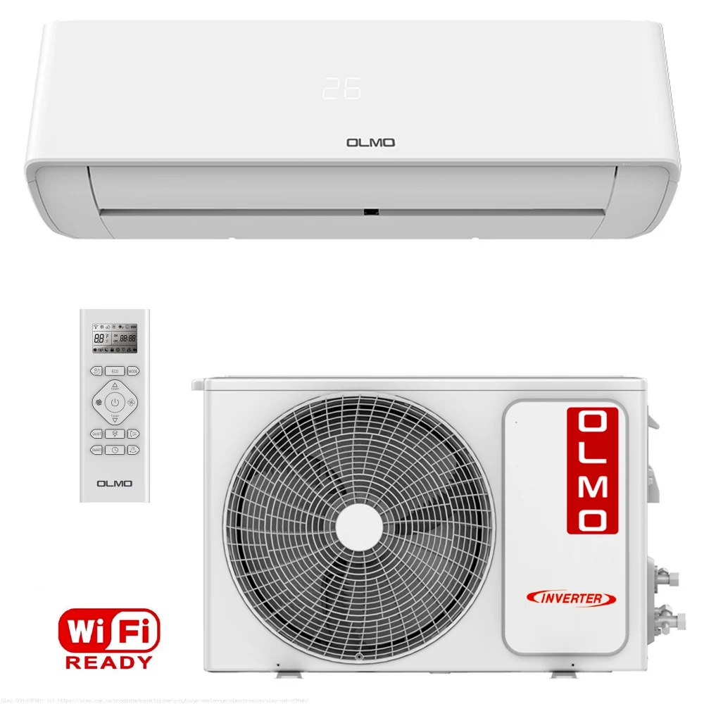 Кондиционер Olmo (1) Кондиціонер Olmo OSH-24FWH, 70 м2 - Зображення 1