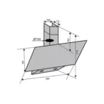 Вытяжка MIRROR 60 MBG (1000) TC MS - Зображення 2