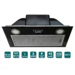 Вытяжка PUNTO 52 BK (900) PB PC