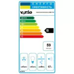 Вытяжка PUNTOLUX 60 BK/BG (1200) TRC — изображение 7