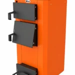 Котел твердотопливный Bizon Standart 10, 5 мм, Одноконтурный, 10кВт, 100м2, до 24 часов