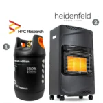 Набор: обогреватель Heidenfeld Inferno GH100 + баллон HPCR 24,5л с отсекателем