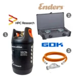 Набор: плита Enders BONDY 2z с термодатчиками + баллон HPCR 24,5л c отсекателем + комплект подключения