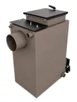 Котел твердотопливный шахтный Bizon FS-8 EKO, 4 мм, Одноконтурный, 8кВт, 80м2, до 12 часов — изображение 5