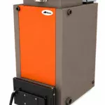 Котел твердотопливный шахтный Bizon FS-25 EKO Termo, 4 мм, Одноконтурный, 25кВт, 250м2, до 16 часов