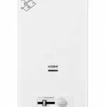 Газовая колонка KOER KWH.G0410 WHITE дымоходная с пьезорозжигом 10 л/мин, 20 кВт
