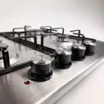 Газова плита на 4 конфорки, настільна/вбудована, для магістрального газу/пропану, варильна комбінована поверхня - Зображення 4