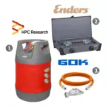 Набор: плита Enders BONDY 2z с термодатчиками + баллон HPCR 18,2л + комплект подключения