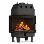 Камінна топка BOKAR L Black Ceramatex 14,5 кВт