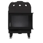 Каминная топка BOKAR R Black Ceramatex 15,2 кВт — изображение 2