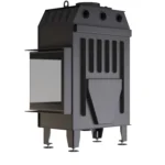 Каминная топка BOKAR R Black Ceramatex 15,2 кВт — изображение 6