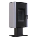 Стальная печь BOKAR Aston FD Black Ceramatex 9 кВт — изображение 14