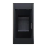 Стальная печь BOKAR Aston ST Black Ceramatex 9 кВт — изображение 3