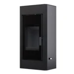 Стальная печь BOKAR Aston ST Black Ceramatex 9 кВт — изображение 4
