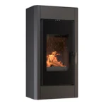 Сталева піч BOKAR Aston ST Black Ceramatex 9 кВт