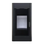 Стальная печь BOKAR Aston ST  White Ceramatex 9 кВт — изображение 4