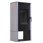Сталева піч BOKAR Aston WD Black Ceramatex 9 кВт - Зображення 12
